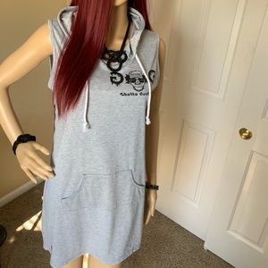Ladies Ghetto Geek Ltd “Drip” Hoodie Dress 👗